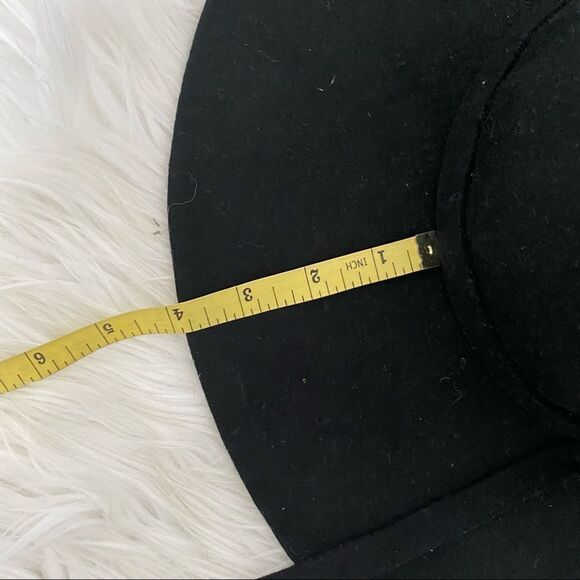 100% wool black brim bow hat - Picture 6 of 7